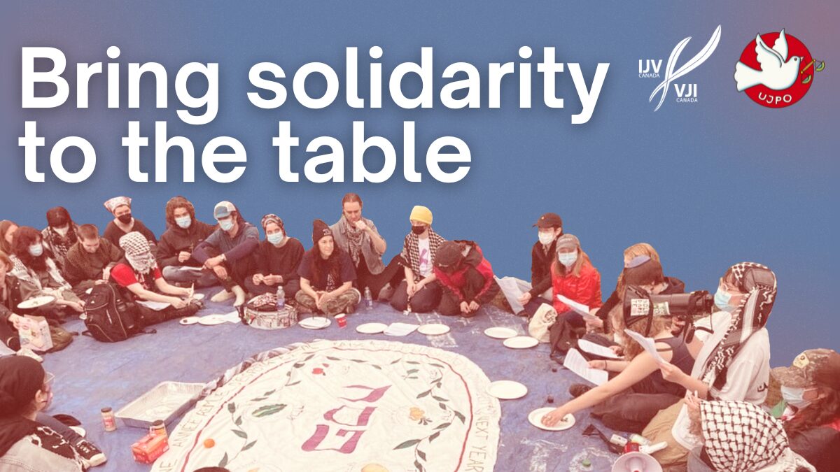 Bring solidarity to the table – Four questions for talking about Palestine during seder
