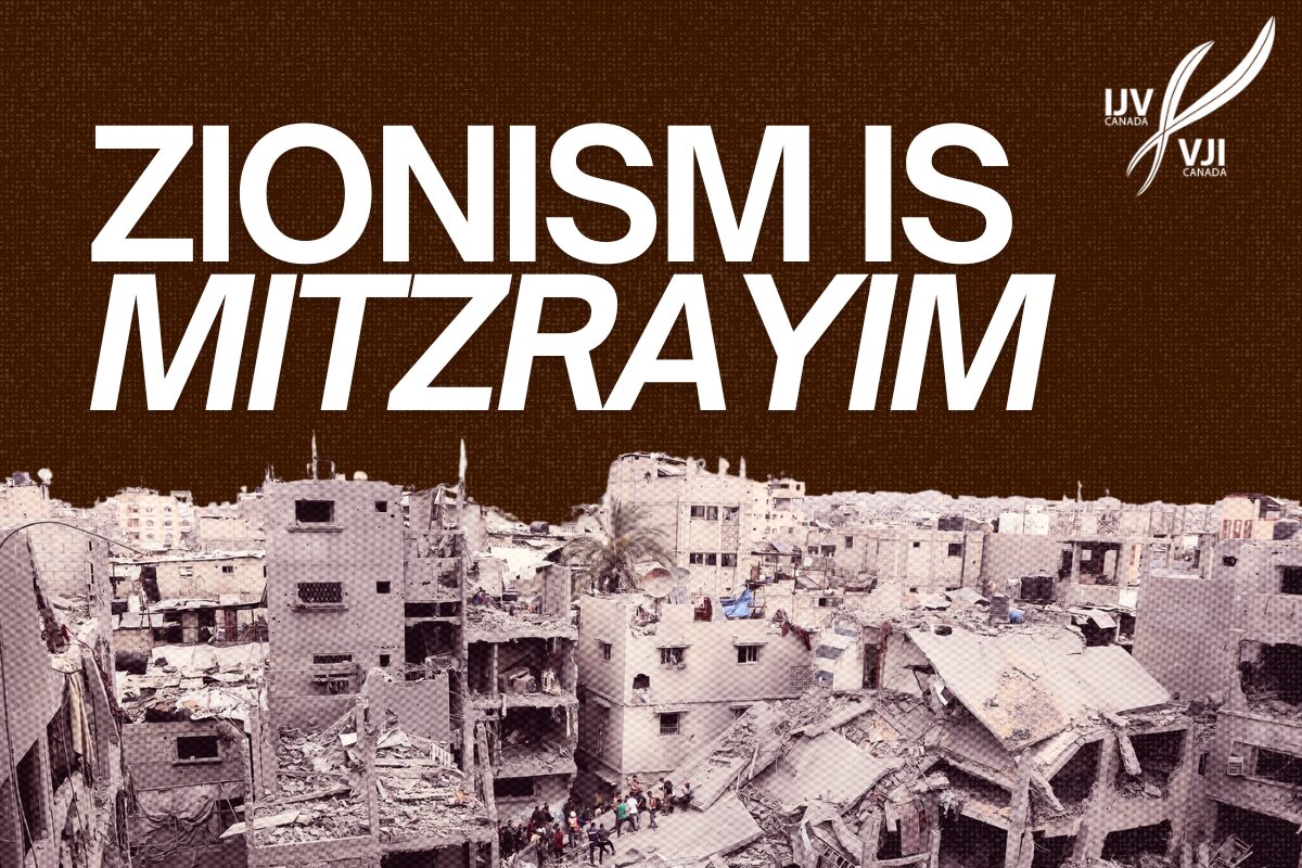 Zionism is Mitzrayim